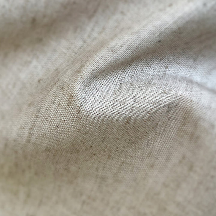 Koszula męska z krótkim rękawem i guzikami z lnu w jednolitym kolorze z Buddha Stones - image 11