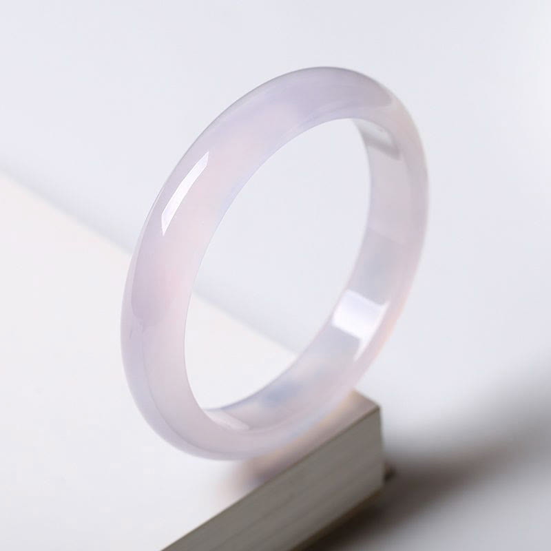 Bransoletka z naturalnym chalcedonem i pozytywną energią z Buddha Stones - image 1