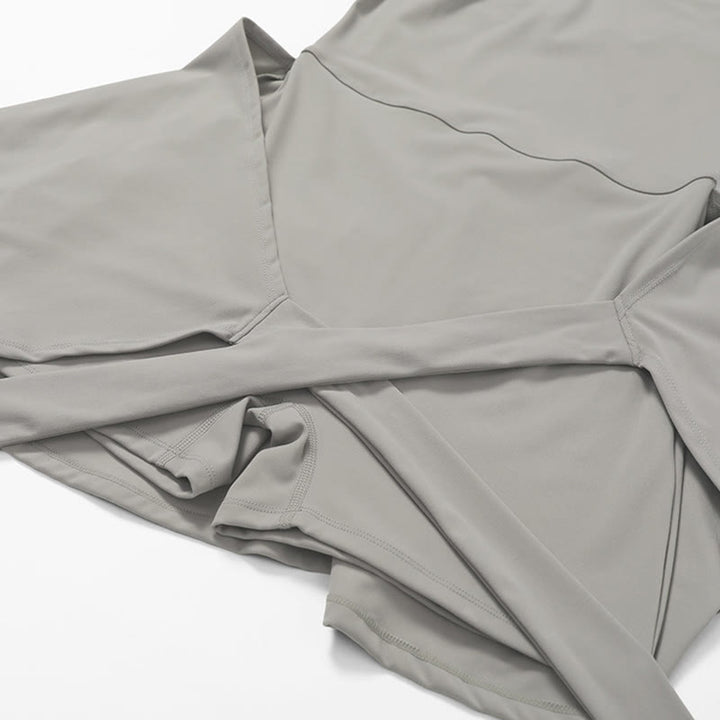 Buddha Stones Jednolity Kolor Sport Tenis Joga Sznurowana Damska Sukienka Sportowa