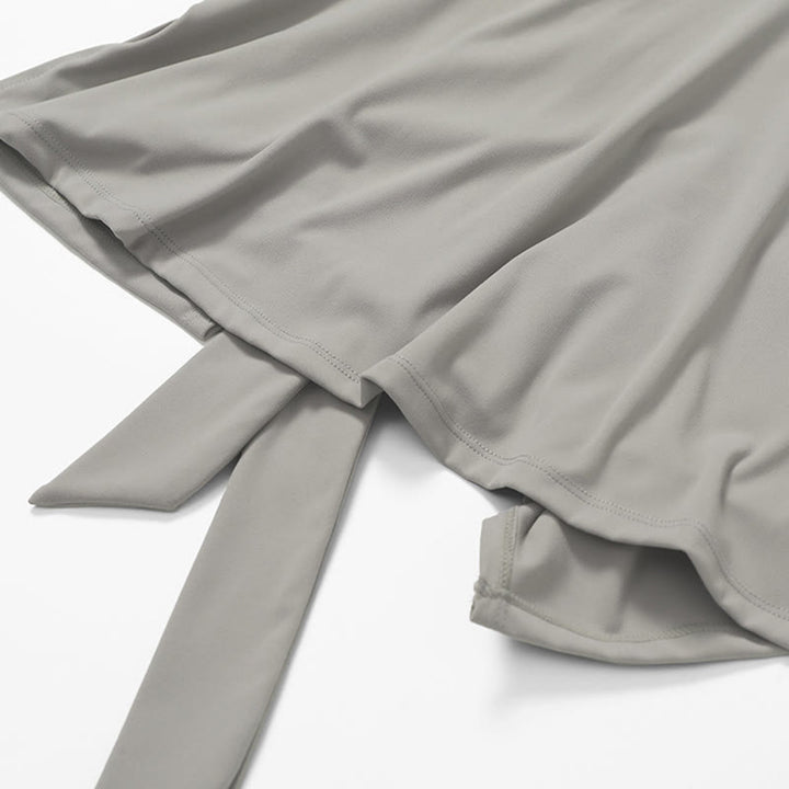 Buddha Stones Jednolity Kolor Sport Tenis Joga Sznurowana Damska Sukienka Sportowa - image 27