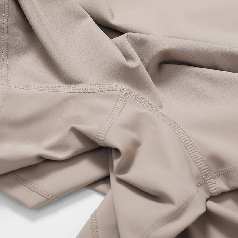 Sukienka sportowa Buddha Stones Solid Backless Tennis Yoga Women - image 35