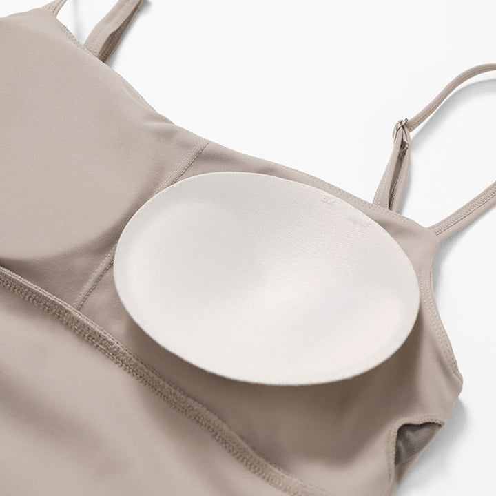 Sukienka sportowa Buddha Stones Solid Backless Tennis Yoga Women - image 32