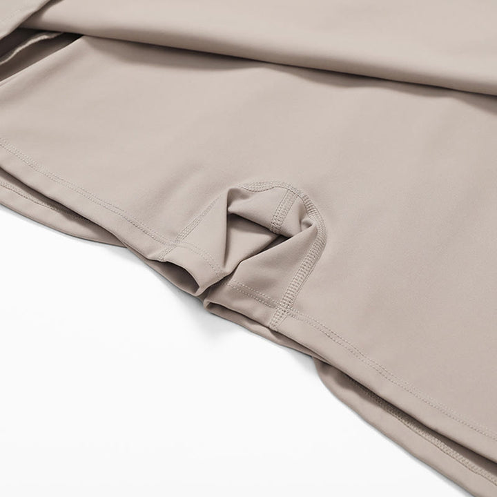 Sukienka sportowa Buddha Stones Solid Backless Tennis Yoga Women - image 34