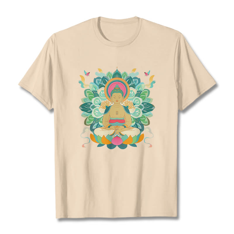 Koszulka z Buddha Stones Kamienie Motyl Lotos Inspirowana Buddą - For - 2XL - image 7