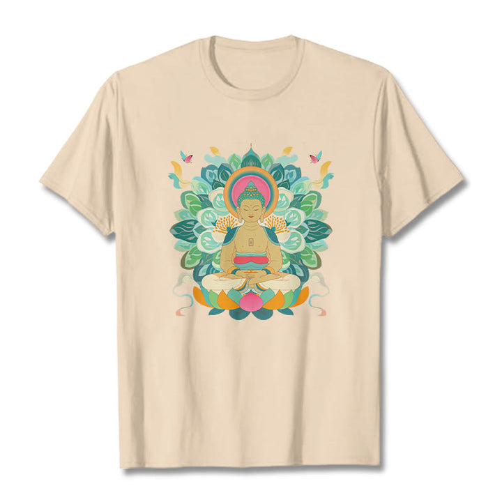 Koszulka z Buddha Stones Kamienie Motyl Lotos Inspirowana Buddą - For - 2XL - image 7