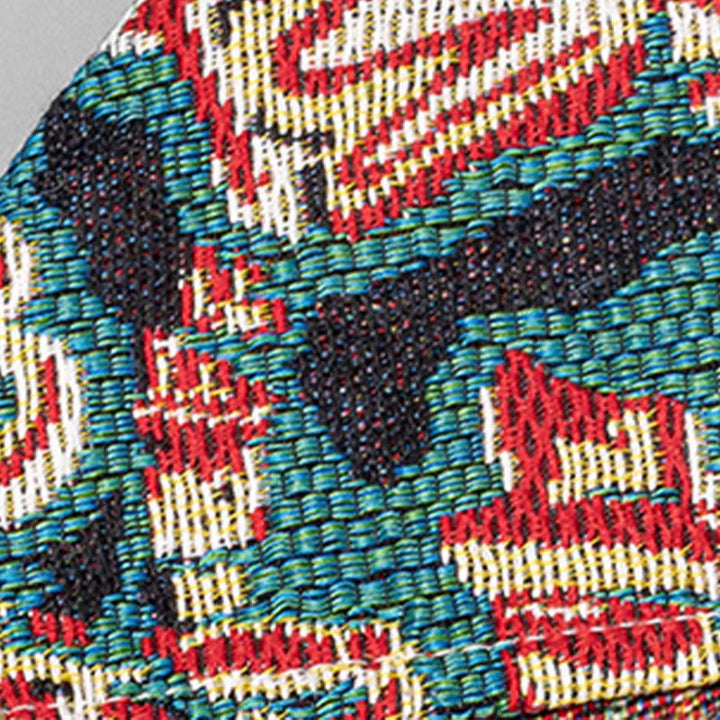 Buddha Stones Kwiaty Litery Motyl Geometria Nadruk Pod Pachami Trójkąt Torba Na Ramię