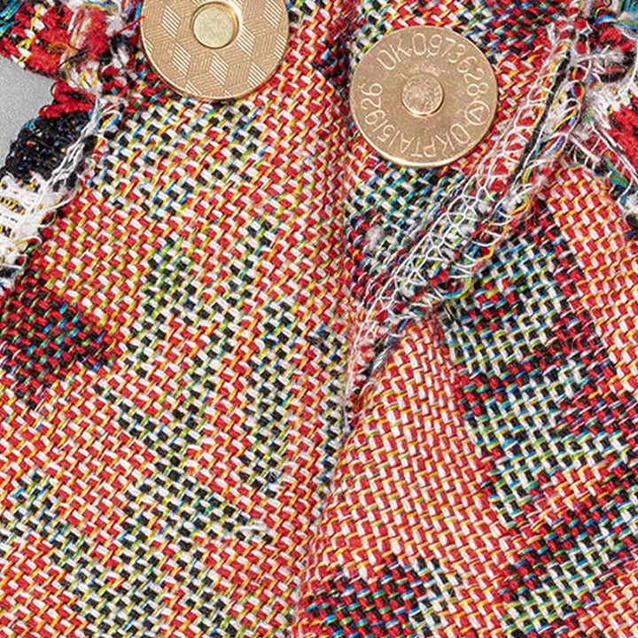 Buddha Stones Kwiaty Litery Motyl Geometria Nadruk Pod Pachami Trójkąt Torba Na Ramię