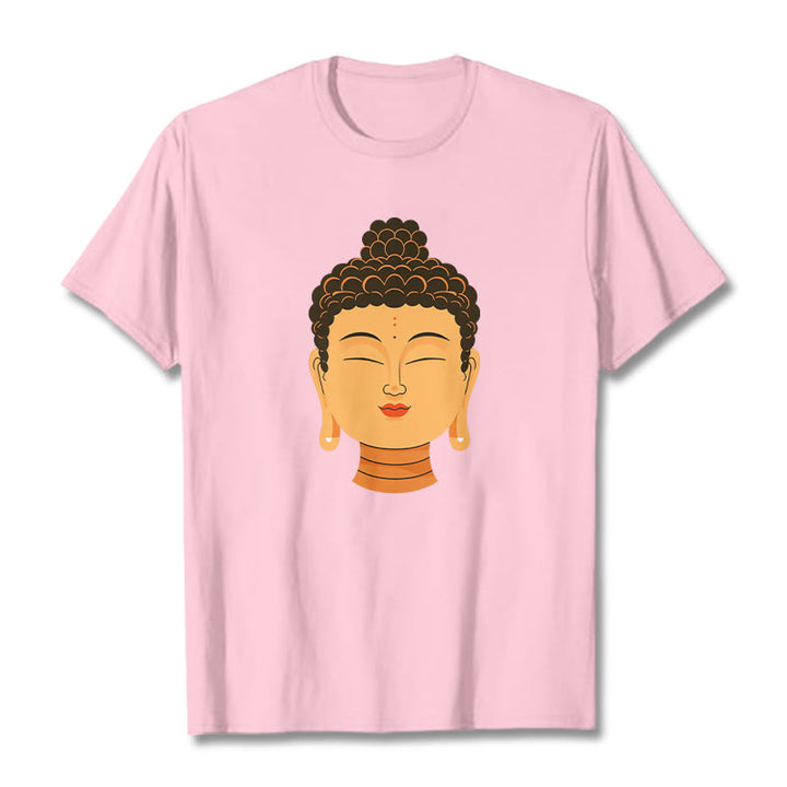 Buddha Stones Błogosławiona Medytacja Budda Koszulka T-shirt - Jasnoróżowy - 2XL - image 10
