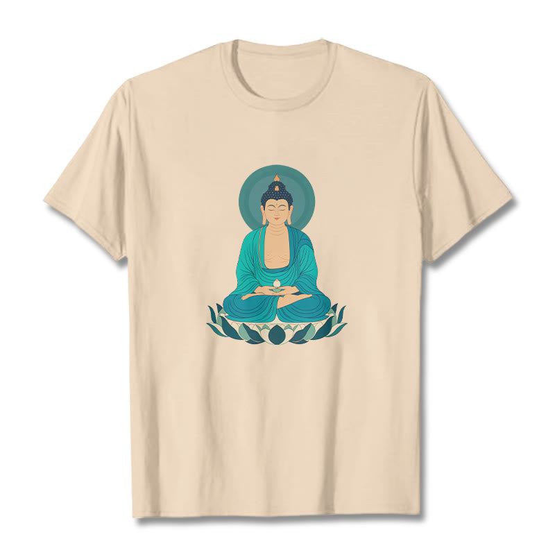 Koszulka Buddha Stones Kamienie Lotos Medytacja Budda T-shirt - For - 2XL - image 1