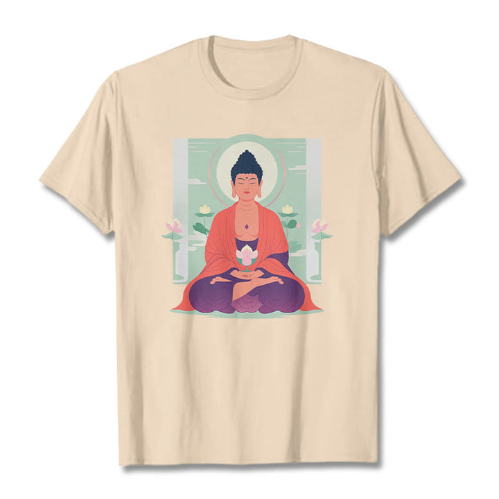 Koszulka Buddha Stones Kamienie Lotos Medytacja Budda T-shirt - For - 2XL - image 17