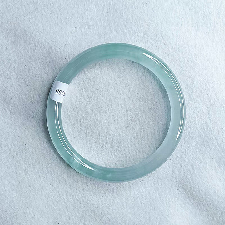 Bransoletka energetyczna Buddha Stones Blue Chalcedon Emotional Balance Bangle - image 3