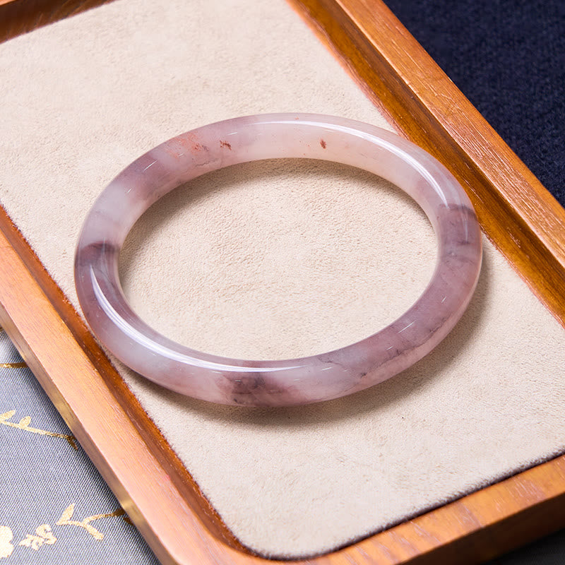 Buddha Stones wzmacniają szczęście i radość Fioletowa bransoletka z bransoletką