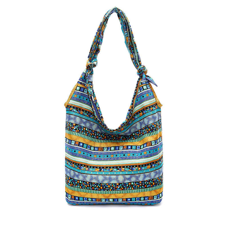 Torebka na ramię Buddha Stones Cotton Stripes Crossbody Bag