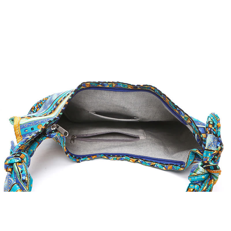 Torebka na ramię Buddha Stones Cotton Stripes Crossbody Bag