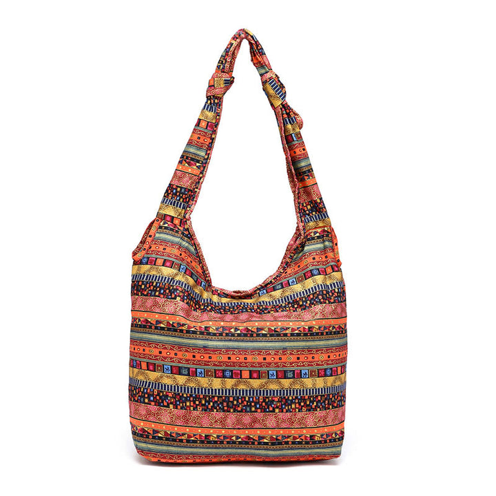 Torebka na ramię Buddha Stones Cotton Stripes Crossbody Bag