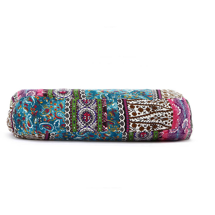 Torebka na ramię z nadrukiem w paski z bawełny Buddha Stones