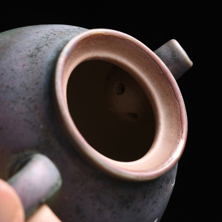 Buddha Stones Biały Żuraw Chmura Chiński Gongfu Herbata Ceramiczny Czajnik Kung Fu