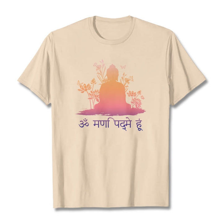 Koszulka z Buddha Stones i kamieniami w sanskrycie OM NAMAH SHIVAYA - For - 2XL - image 8