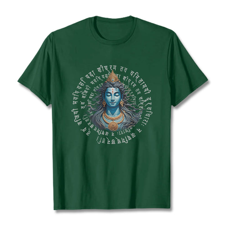 Buddha Stones w Sanskrycie Wygrałeś, kiedy się uczysz Koszulka T-shirt - ForestGreen - 2XL - image 9