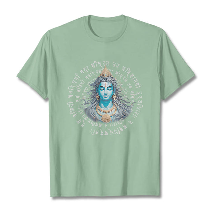 Buddha Stones w Sanskrycie Wygrałeś, kiedy się uczysz Koszulka T-shirt - PaleGreen - 2XL - image 13