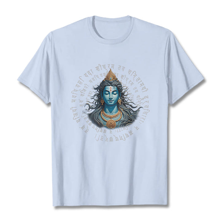 Buddha Stones w Sanskrycie Wygrałeś, kiedy się uczysz Koszulka T-shirt - Jasnoniebieski - 2XL - image 17