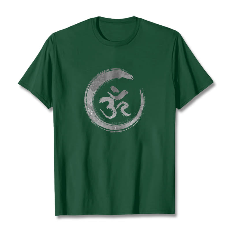 Koszulka Buddha Stones OM Mantra Sanskryt - ForestGreen - 2XL - image 9