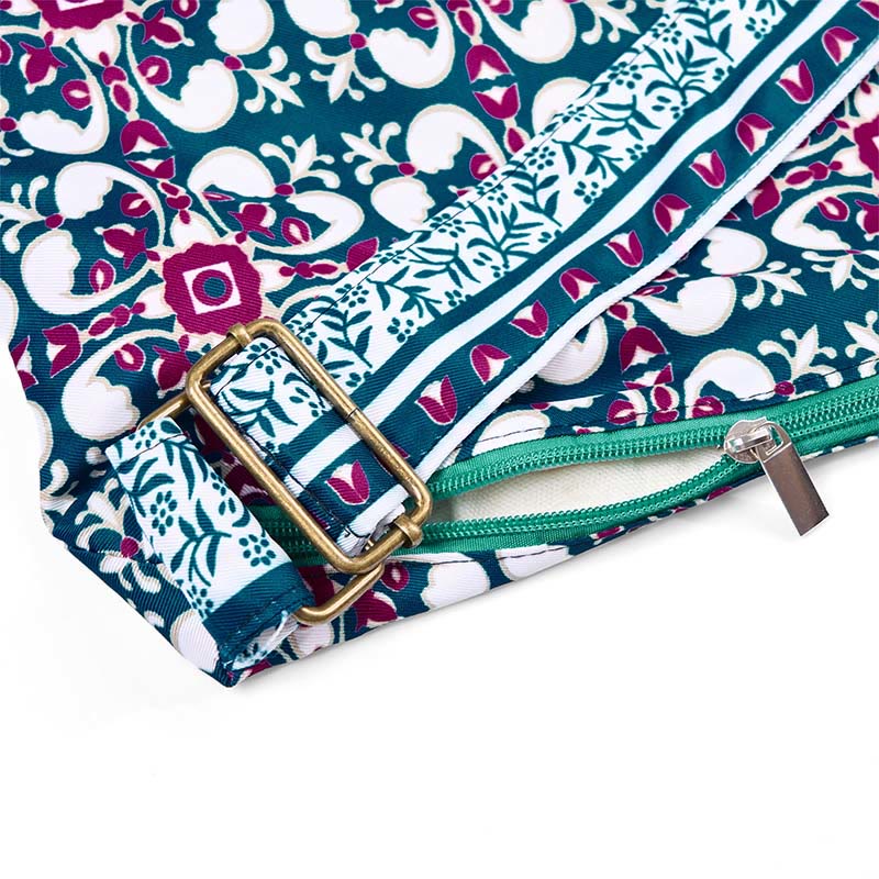 Torba na ramię z bawełny Buddha Stones Crossbody Bag