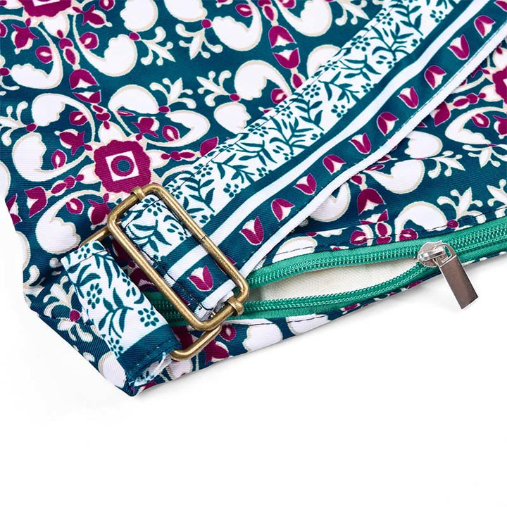 Torba na ramię z bawełny Buddha Stones Crossbody Bag