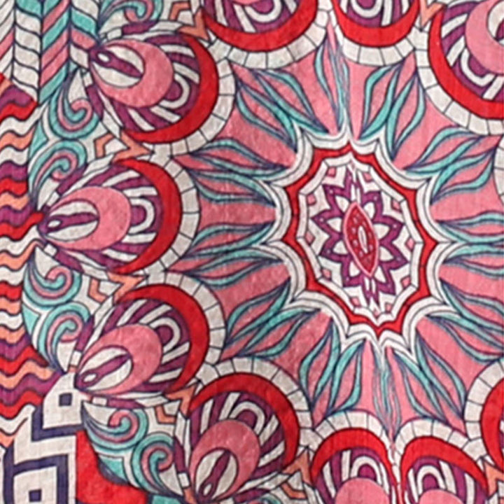 Koszula damska z pół-guzikiem w kształcie mandali z Buddha Stones - image 6