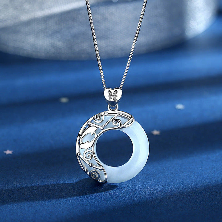 Buddha Stones 925 Srebro Sterling 12 Konstelacji Zodiaku Kocie Oko Miłość Wsparcie Naszyjnik Wisiorek