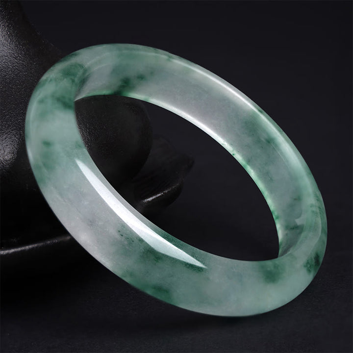 Bransoletka z Buddha Stones Naturalny Jade Pływający Kwiat Szczęścia