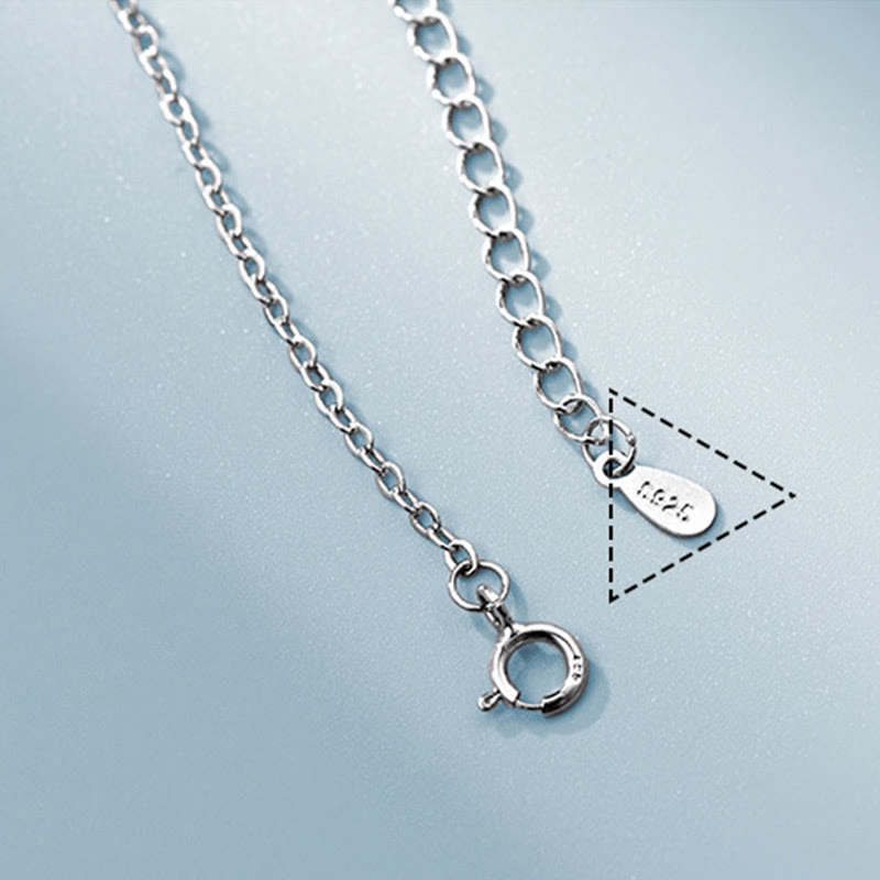 Buddha Stones 925 Srebro Miedziane Monety Dzwonki Ochrona Metalowa Bransoletka na Kostkę - image 7