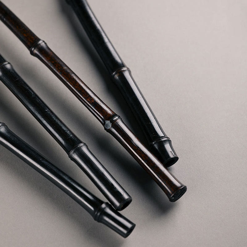 Buddha Stones, ręcznie robiony bambus, tysiące mil rzek i gór, długi uchwyt, przenośny, kręcony wentylator