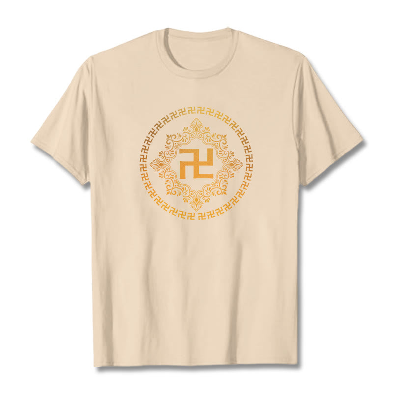 Koszulka z Buddha Stones i swastyką - For - 2XL - image 17