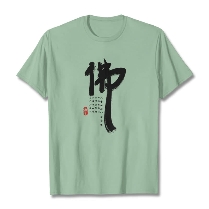 Koszulka z nadrukiem Buddha Stones Buddy - Jasnozielony - 2XL - image 14