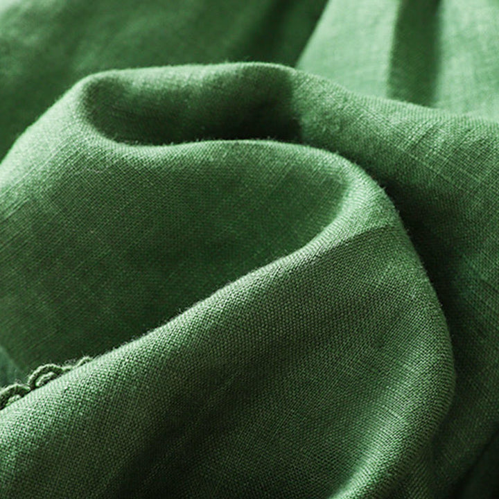 Spodnie haremowe damskie z bawełny ze ściągaczem i kieszeniami Buddha Stones Summer - image 15