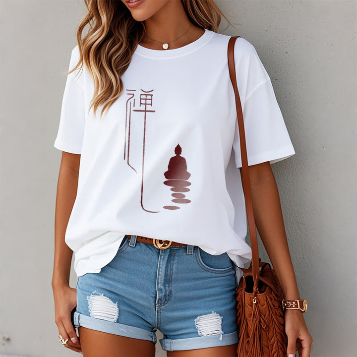 Koszulka z Buddha Stones Zen Budda - image 11