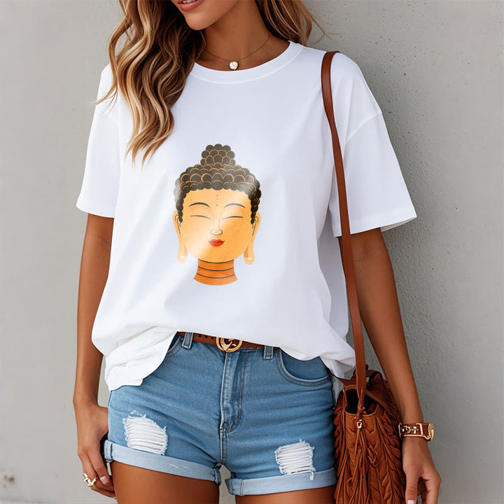 Buddha Stones Błogosławiona Medytacja Budda Koszulka T-shirt - image 2