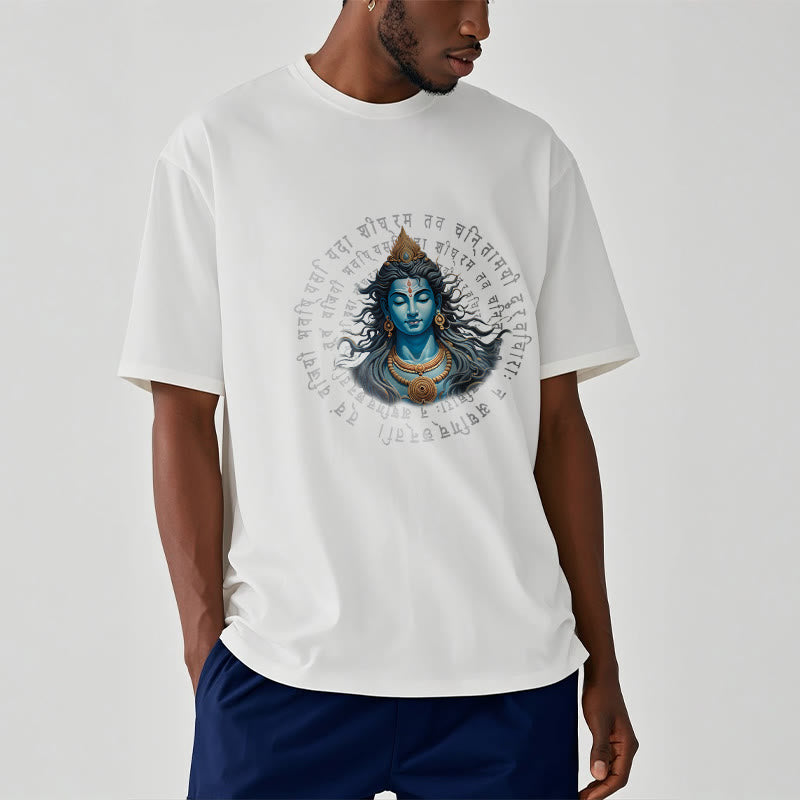 Buddha Stones w Sanskrycie Wygrałeś, kiedy się uczysz Koszulka T-shirt - image 5