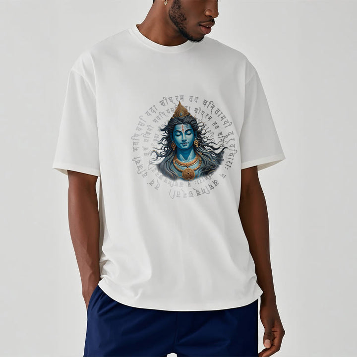 Buddha Stones w Sanskrycie Wygrałeś, kiedy się uczysz Koszulka T-shirt - image 6