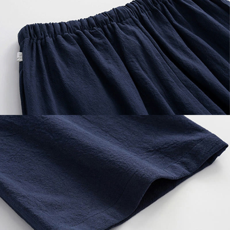 Koszula z długim rękawem i guzikiem w kształcie żaby z Buddha Stones, spodnie męskie, garnitur - image 13