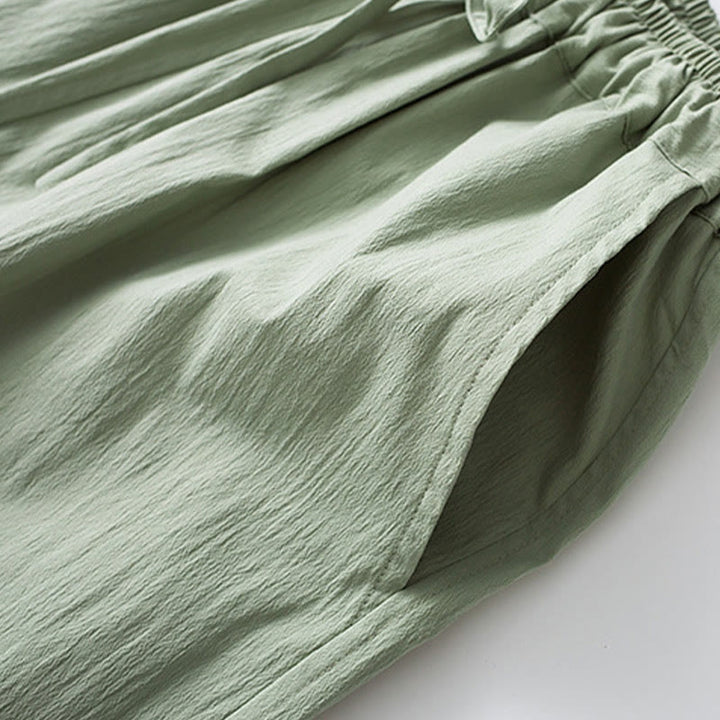 Koszula z trzema czwartymi rękawami i żabą z Buddha Stones, spodnie, garnitur męski - image 18