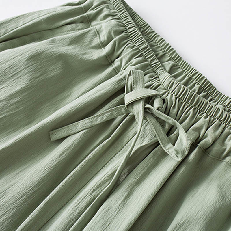 Koszula z trzema czwartymi rękawami i żabą z Buddha Stones, spodnie, garnitur męski - image 10