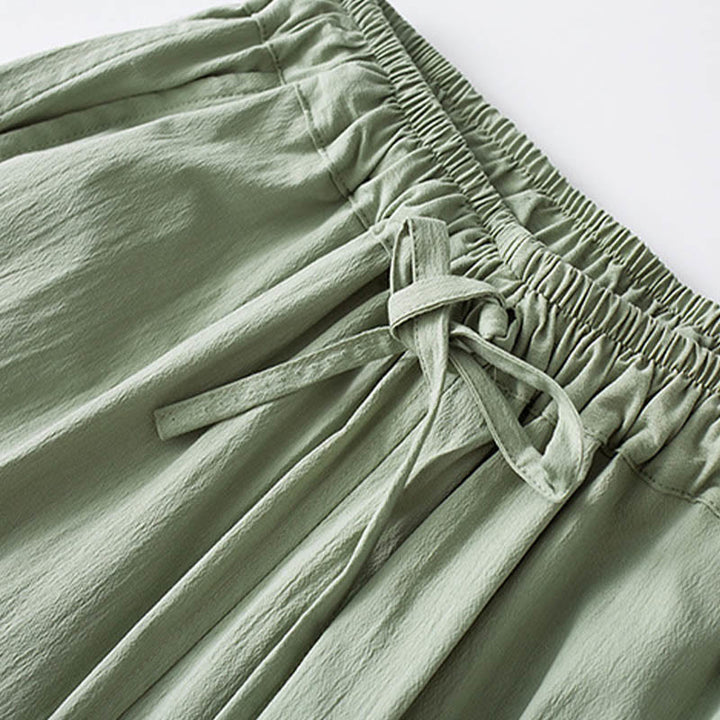 Koszula z trzema czwartymi rękawami i żabą z Buddha Stones, spodnie, garnitur męski - image 10