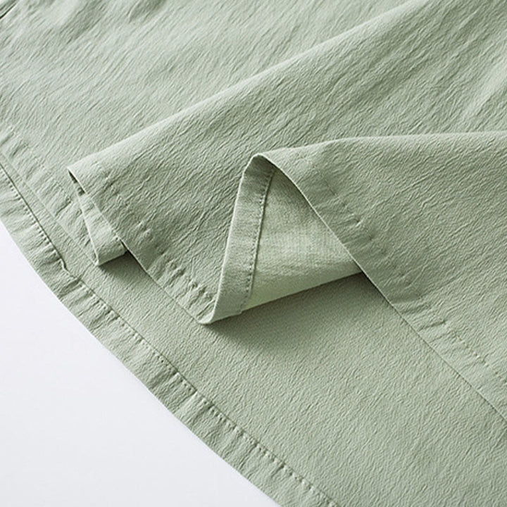 Koszula z trzema czwartymi rękawami i żabą z Buddha Stones, spodnie, garnitur męski - image 17