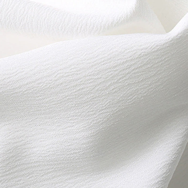 Koszula z krótkim rękawem i szerokimi nogawkami z Buddha Stones Tang, guziki, męski garnitur - image 5