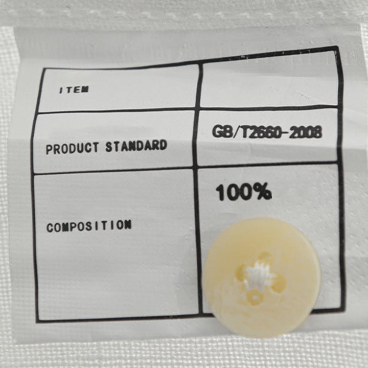 Koszula męska z długim rękawem i guzikami w jednolitym kolorze z motywem Buddha Stones, lniana - image 7