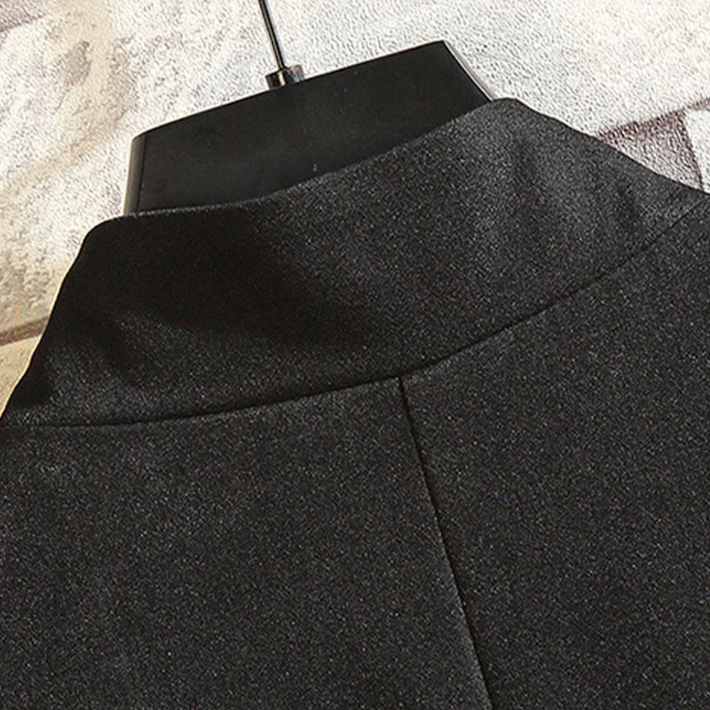 Buddha Stones Haft Smok Feniks Casual Żaba-guzik Bawełna Męska Kurtka Koszula Odzież - image 3