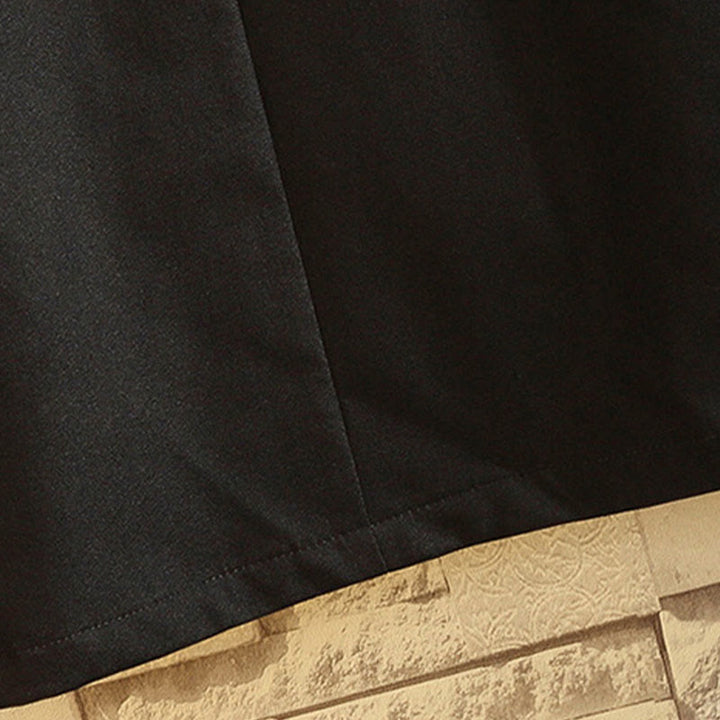 Buddha Stones Haft Smok Feniks Casual Żaba-guzik Bawełna Męska Kurtka Koszula Odzież - image 7