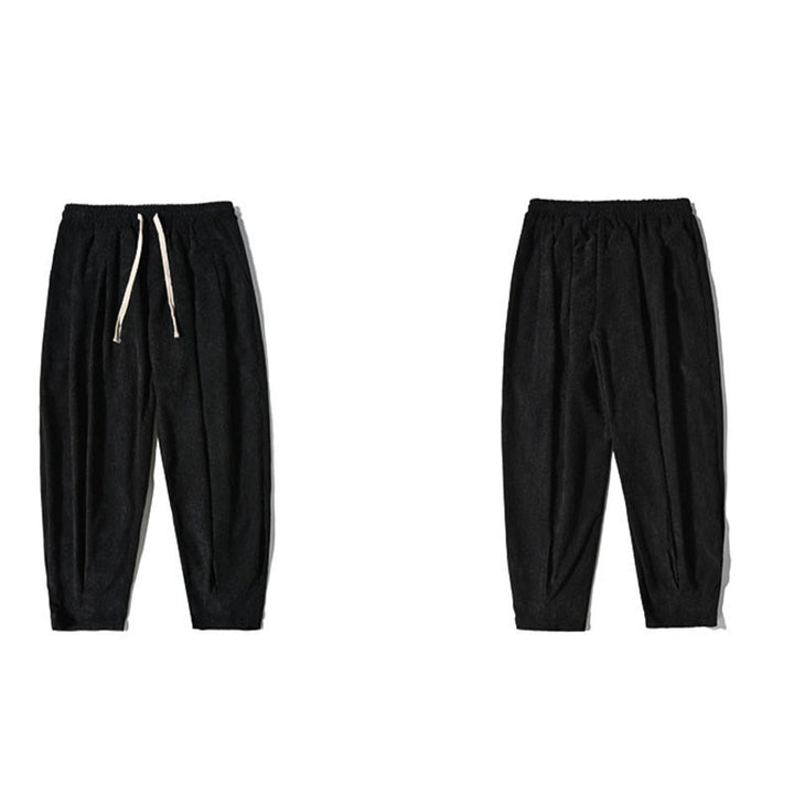 Spodnie męskie Buddha Stones Casual Plain Cotton Bloomer z kieszeniami - image 8